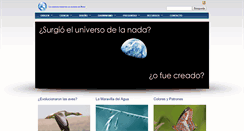 Desktop Screenshot of creacionismo.net